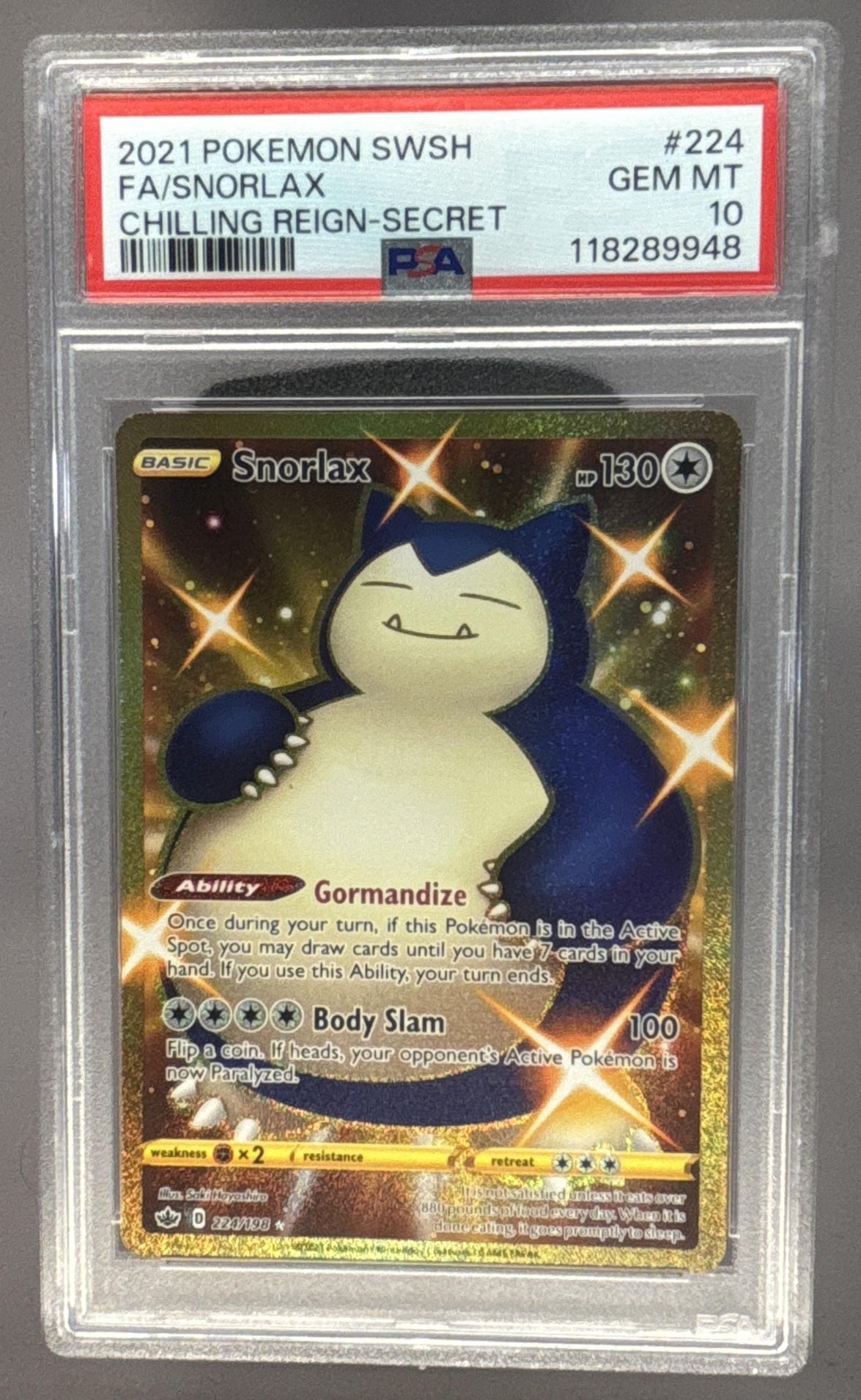 Snorlax front image