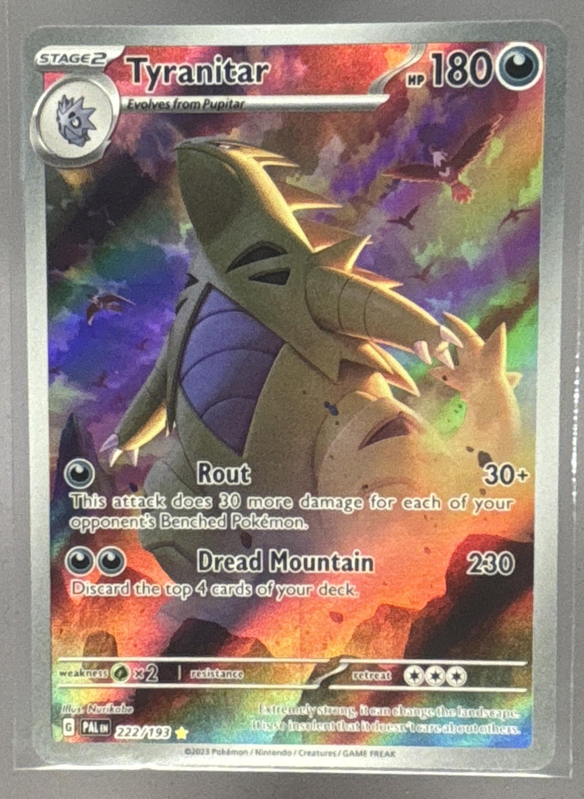 Tyranitar front image