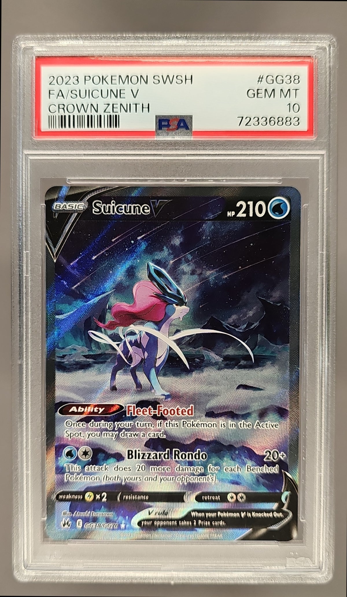 Suicune V front image