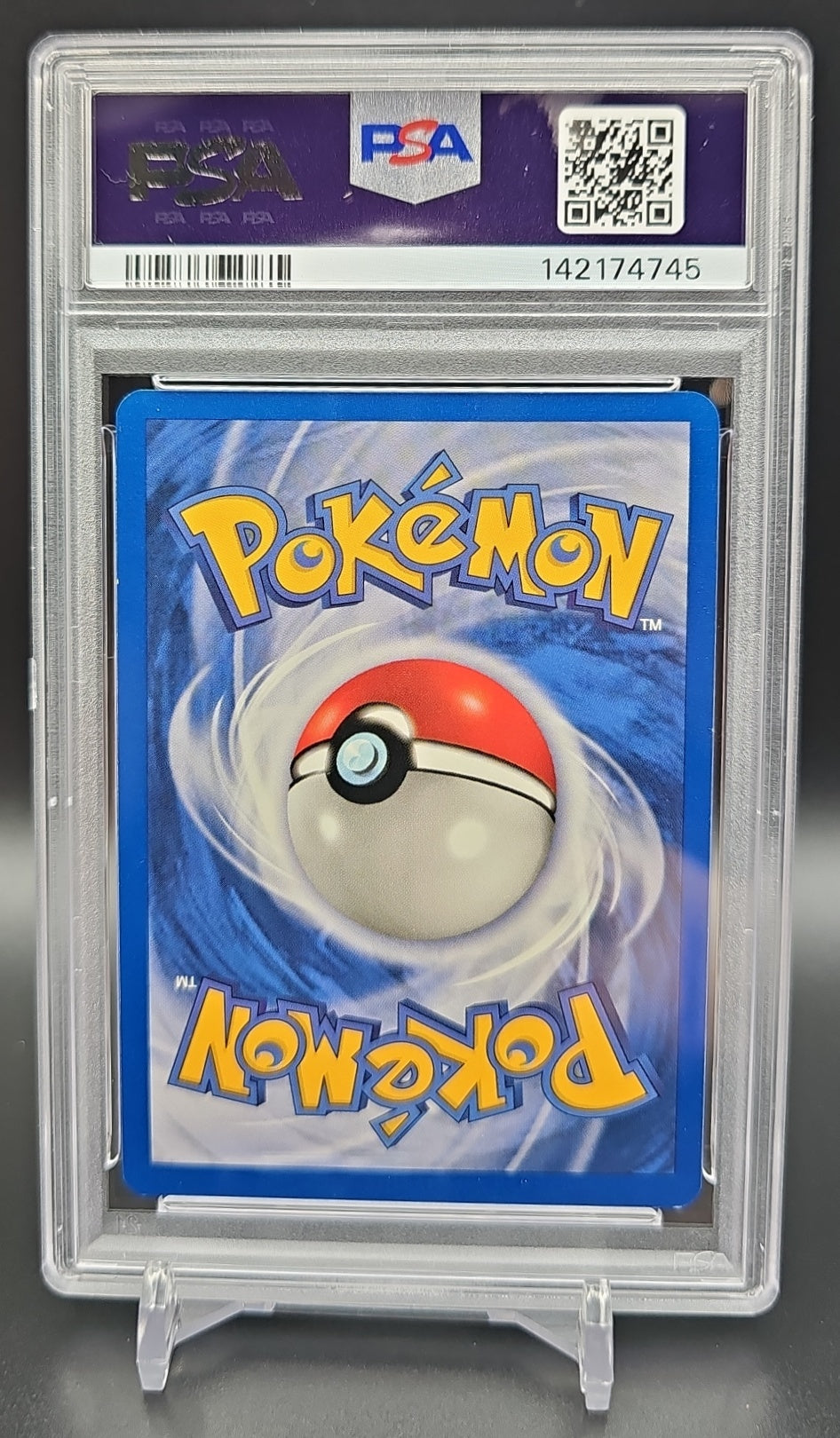 2000 Pokemon Set 2 Hitmonchan #8/130 Holo PSA 8 PSA 8.0 image 1