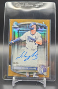 2025 Bowman Draft Nolan Sailors #CPA-NSA Chrome Auto Gold Refractor /50 1st Prospect nan nan image 0