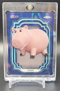 2024 Topps Chrome Disney Hamm #75 Blue Lava Refractor /75 Toy Story image 0