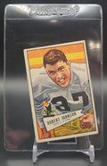 1952 Bowman Small Hubert Johnston #108 UER RC Redskins image 0