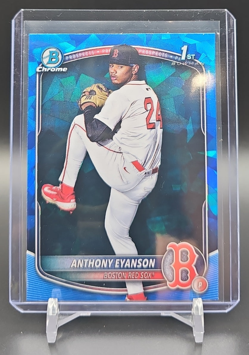 2025 Bowman Draft Sapphire Anthony Eyanson #BDC-116 Chrome 1st Prospect Red Sox nan nan image 0