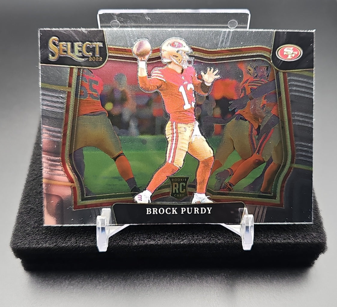 2022 Panini Select Brock Purdy #493 Field Level RC 49ers image 0