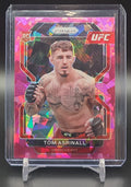 2022 Panini Prizm UFC Tom Aspinall #134 Pink Ice RC image 0