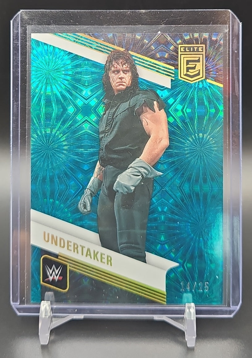 2023 Panini Donruss Elite WWE Undertaker #104 Teal /25 image 0