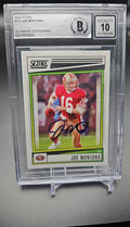 2022 Panini Score Joe Montana #171 Signatures Auto 49ers image 0