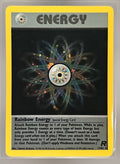 2000 Pokemon Team Rocket Rainbow Energy #17/82 Holo image 0