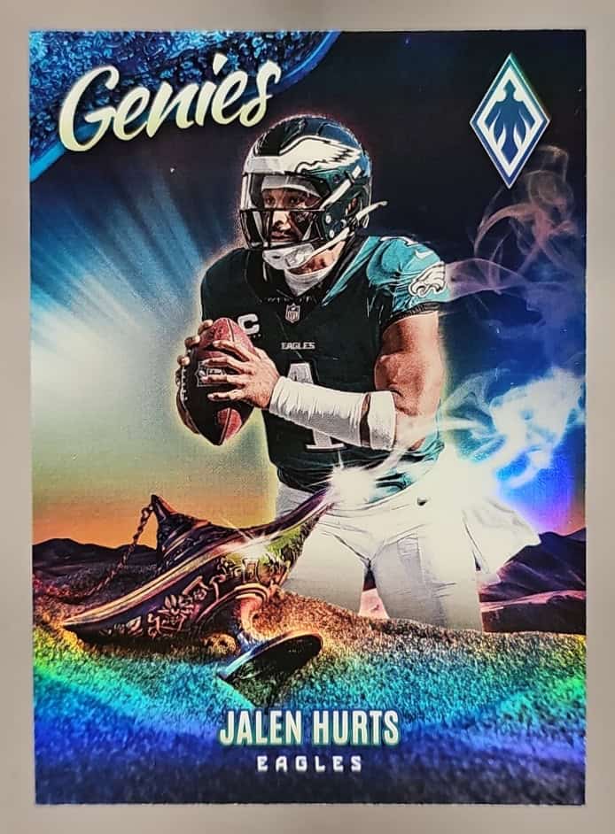 2025 Panini Phoenix Jalen Hurts #24 Genies Eagles image 0
