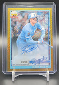 2026 Topps Series 1 Bobby Witt Jr. #91C-19 1991 Chrome Silver Pack Gold Mojo Refractor /50 nan nan image 0