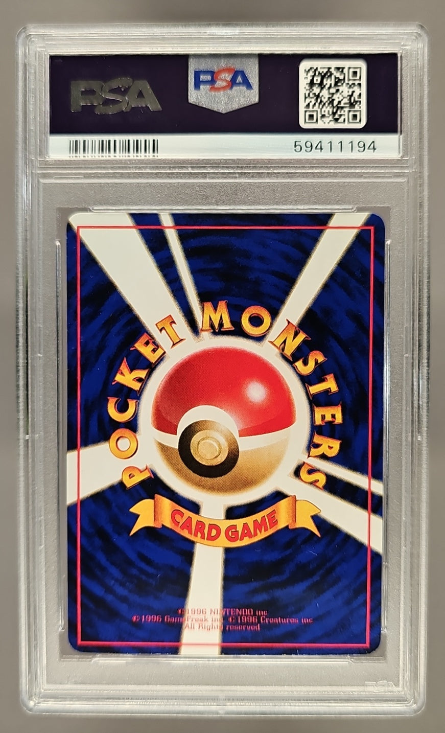 1998 Pokemon Japanese Vending Zapdos #145 Series 2 PSA 9 image 1