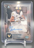 2025 Bowman Chrome University Eli Stowers #BCA-EST Prospect Auto Commodores image 0
