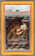 Pokemon Sword & Shield Black Star Promos Flareon V #SWSH179 2021 PSA 8 image 0