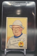1952 Bowman Large Steve Owen #4 Giants image 0