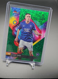 2023 Topps Finest UEFA Club Competitions Bailey Rice #4 Speckle Green /125 RC image 0