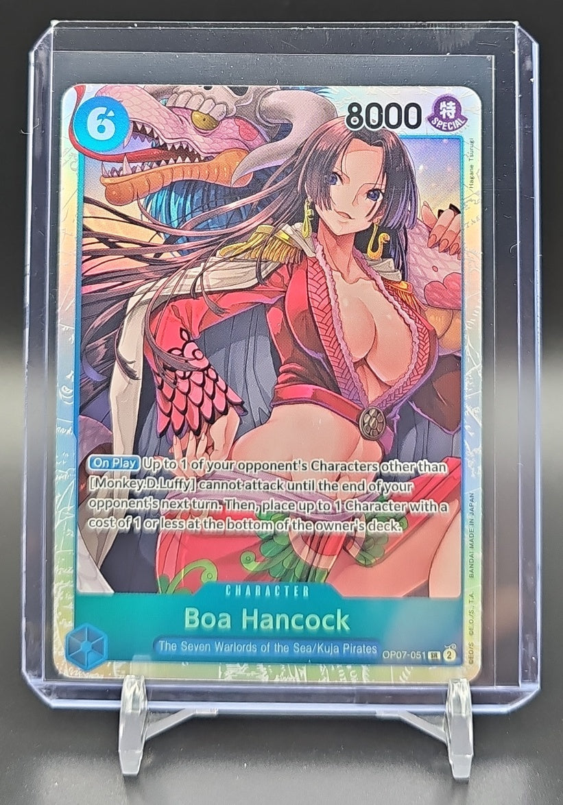 2025 One Piece Seven Warlords Binder Set Boa Hancock #OP07-051 Promo nan nan image 0