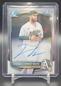 2025 Bowman Chrome Tommy White #CPA-TWH Auto 1st Prospect Athletics image 0
