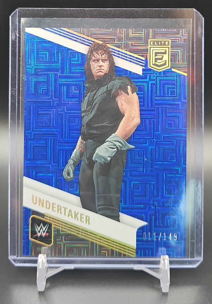 2023 Panini Donruss Elite WWE Undertaker #104 Blue /149 image 0