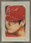 2022 Topps Museum Collection Shohei Ohtani #CCR-3 Canvas Reprints Angels image 0