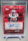 2024 Topps Chrome Sapphire Edition Tykee Smith #RA-TSM Rookie Auto Red Refractor /5 RC image 0