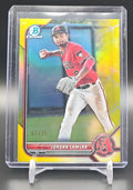 2022 Bowman Jordan Lawlar #BCP-141 Chrome Prospects Yellow 7/75 Diamondbacks nan nan image 0