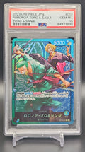 2024 One Piece Starter Deck: Zoro and Sanji Roronoa & #ST12-001 Leader Alternative Art PSA 10 PSA 10.0 image 0