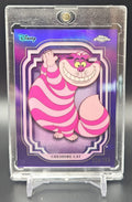2024 Topps Chrome Disney Cheshire Cat #20 Purple Refractor /199 image 0