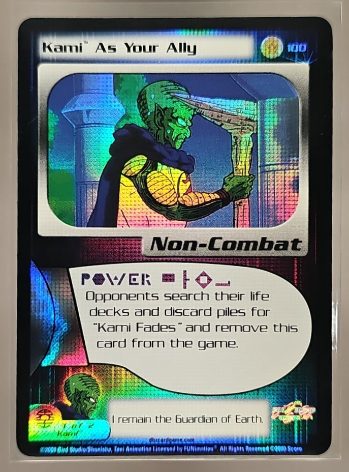 2000 Score Dragon Ball Z Frieza Saga Kami As Your Ally #100 Foil image 1