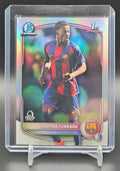 2025 Topps Chrome UEFA CC Ebrima Tunkara #BU-ET Bowman Youth League 1st Prospect image 0