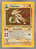 1999 Pokemon Fossil Kabutops #9/62 image 0