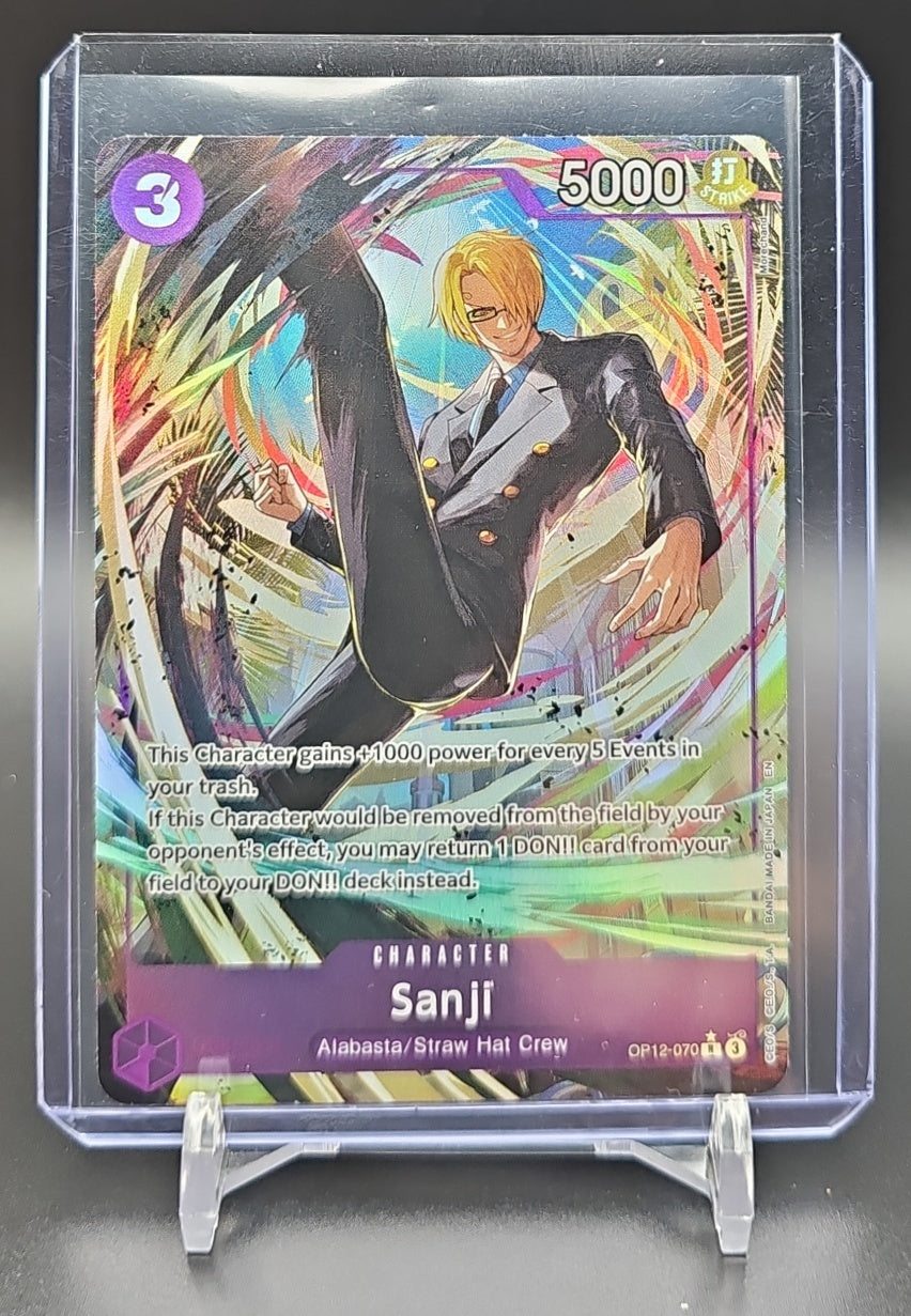 2025 One Piece Legacy of the Master Sanji #OP12-070 Alternate Art nan nan image 0