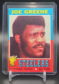 1971 Topps Joe Greene #245 RC All-Star Steelers image 0
