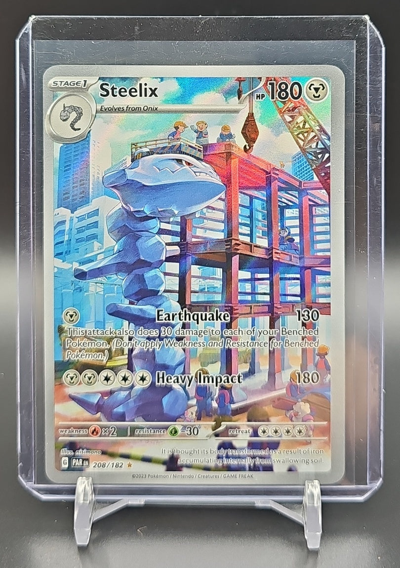 2023 Pokemon SV Paradox Rift Steelix #208/182 nan nan image 0